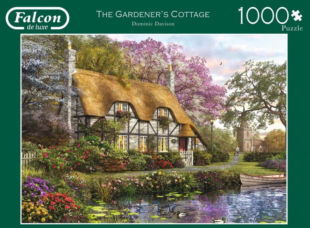 THE GARDENERS COTTAGE 1000 PIECE JIGSAW PUZZLE