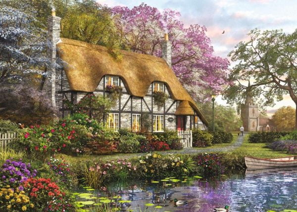 The Gardener's Cottage 1000 Piece Jigsaw Puzzle