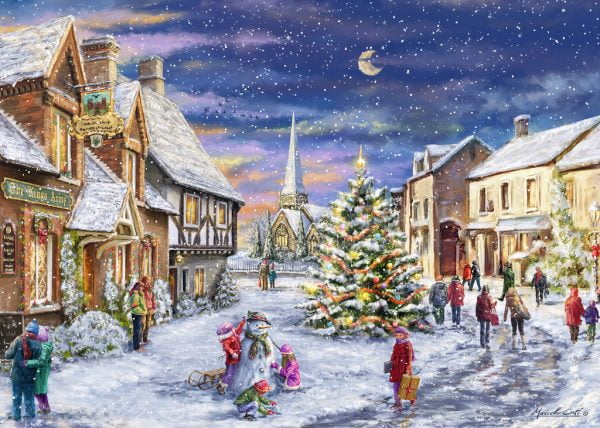 Christmas Village 1000 Piece Jigsaw Puzzle - Ravensburger