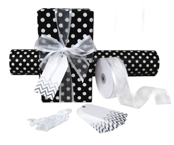 Gift Pack Set - Black White Dots