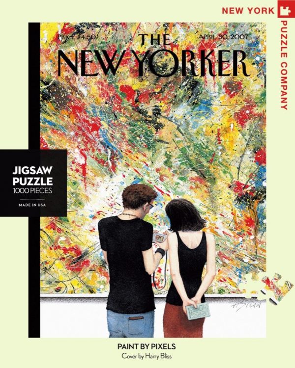 The New Yorker - Paint by Pixels 1000 Piece Jigsaw Puzzle