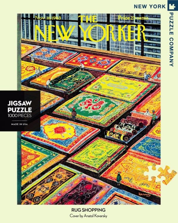 The New Yorker - Rug Shopping 1000 Piece Jigsaw Puzzle