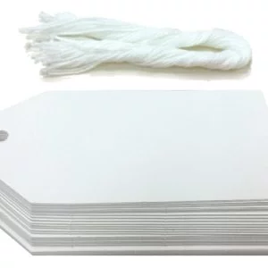 Gift Tag - Pure White