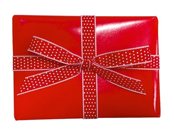 Gift Wrap Combo - Hot Red