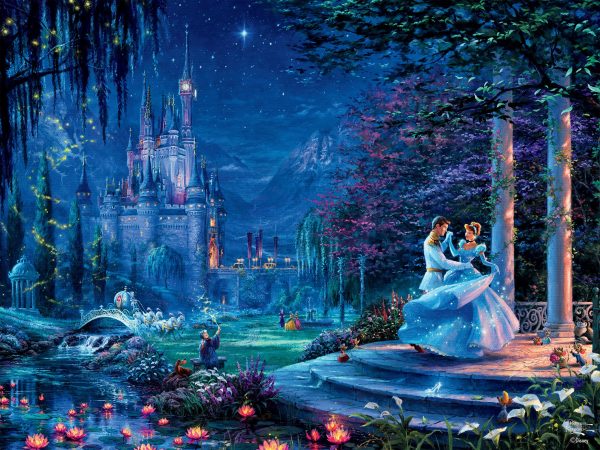 Thomas Kinkade Disney - Cinderella Starlight 750 Piece Puzzle