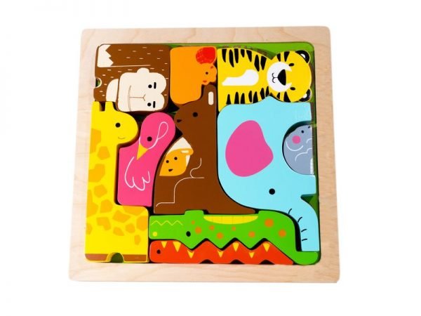Wild in the Jungle Puzzle - Kiddie Connect