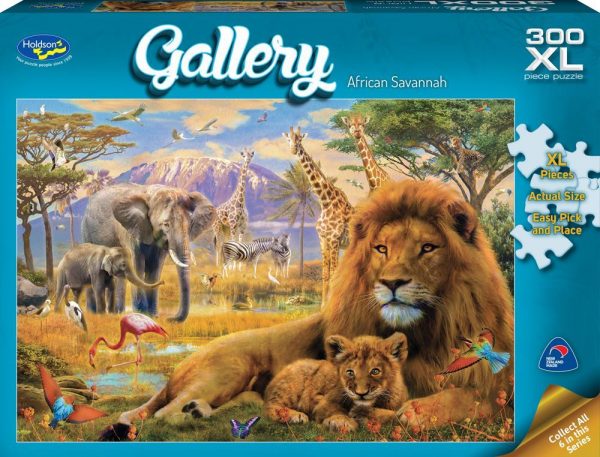 Gallery 5 - African Savannah 300 XL Piece Jigsaw Puzzle - Holdson