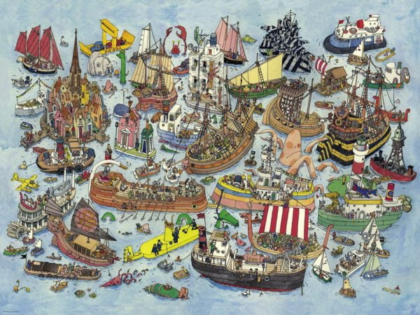 Adolfsson - Regatta 1500 Piece Jigsaw Puzzle - Heye