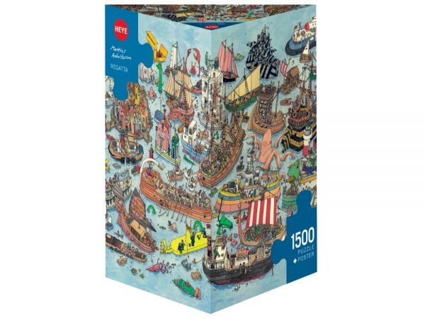 Adolfsson - Regatta 1500 Piece Jigsaw Puzzle - Heye