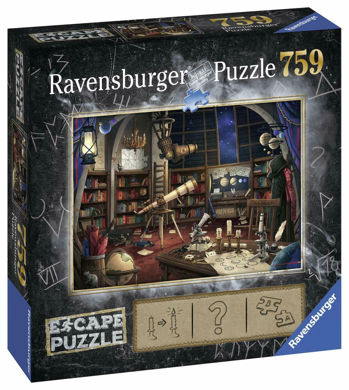 JIGSAW PUZZLE Escape 1 The Observatory 759 Piece Ravensburger