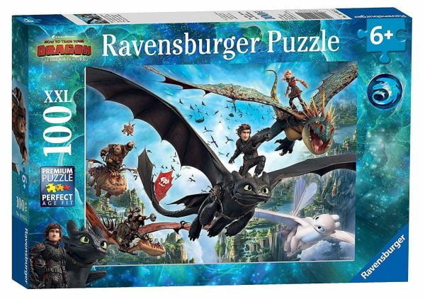 How to Train Your Dragon 3 - The Hidden World 100 Piece Jigsaw Puzle - Ravensburger
