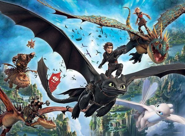 How to Train Your Dragon 3 - The Hidden World 100 Piece Jigsaw Puzzle - Ravensburger
