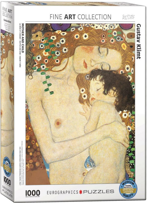 Klimt - Mother and Child 1000 Piece Jigsaw Puzzle - Eurographics