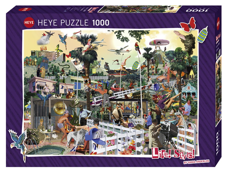 Life! Style! In The Hills 1000 Piece Jigsaw Puzzle - Heye