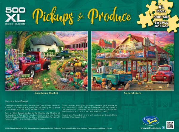 Pickups & Produce - General Store 500 XXL Piece Jigsaw Puzzle