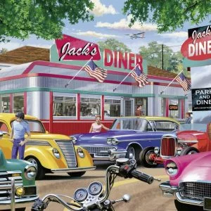 Meet You at Jack's 750 large Piece Format Jigsaw Puzzle - Ravensburger