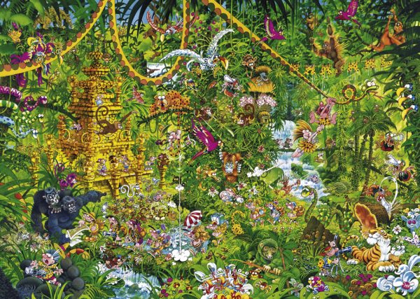 Ryba - Deep Jungle 2000 Piece Jigsaw Puzzle - Heye