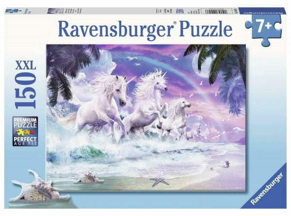 Unicorns on the Beach 150 Piece Jigsaw Puzzle - Ravensburger