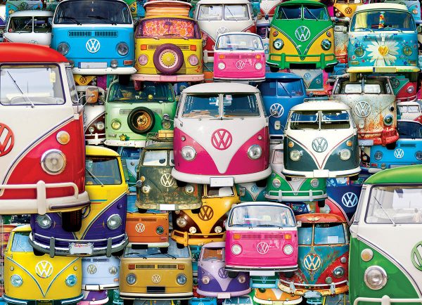 VW Bus Funky Jame 1000 Piece Jigsaw Puzzle - Eurographics
