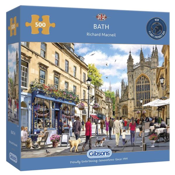 Bath 500 Piece Puzzle - Gibsons