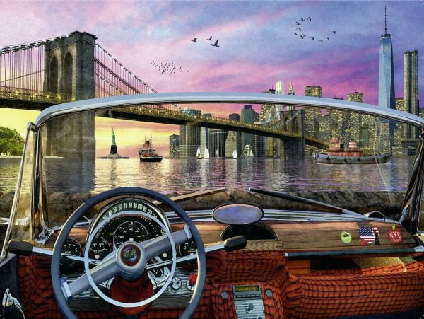 Brooklyn Bridge 1000 Piece Jigsaw Puzzle - Ravensburger
