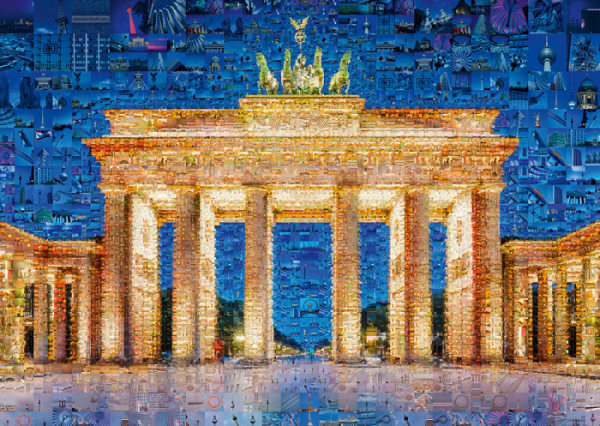 Charis Tsevis Berlin Photomosaic 1000 Piece Jigsaw Puzzle - Schmidt