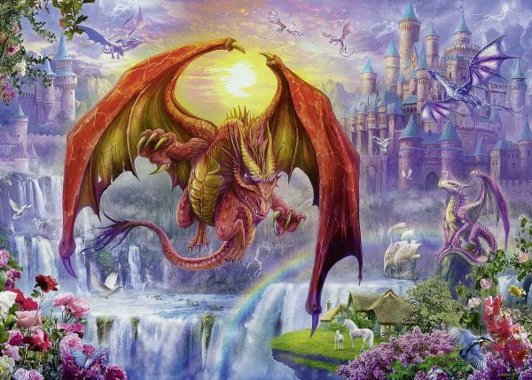 Dragon Kingdom 1000 Piece Jigsaw Puzzle - Ravensburger