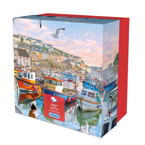 First Catch 500 Piece Jigsaw Puzzle - Gibsons