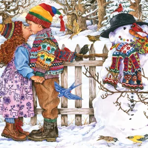 First Kiss 500 Piece Jigsaw Puzzle - Anatolian
