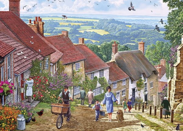 Gold Hill 1000 Piece Jigsaw Puzzle - Gibsons