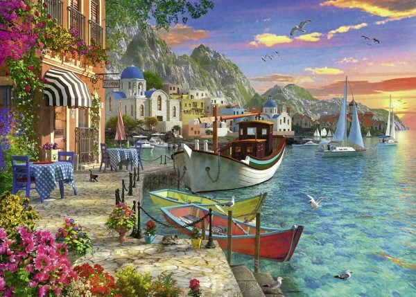 Grandiose Greece 1000 Piece Jigsaw Puzzle - Ravensburger