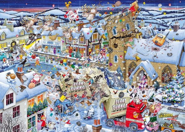 Mike Jupp - I Love Christmas 1000 Piece Jigsaw Puzzle - Gibsons
