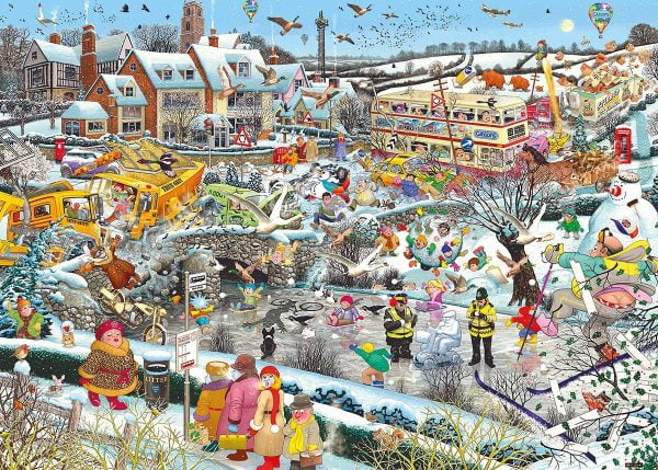Mike Jupp - I Love Winter 1000 Piece Jigsaw Puzzle - Gibsons