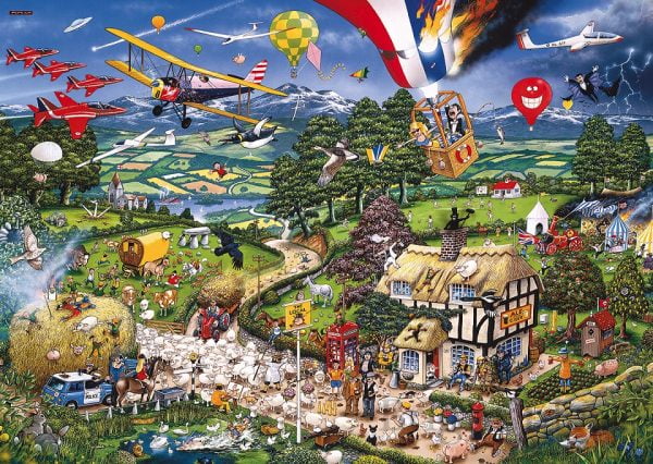 Mike Jupp - I Love the Country 1000 Piece Jigsaw Puzzle - Gibsons