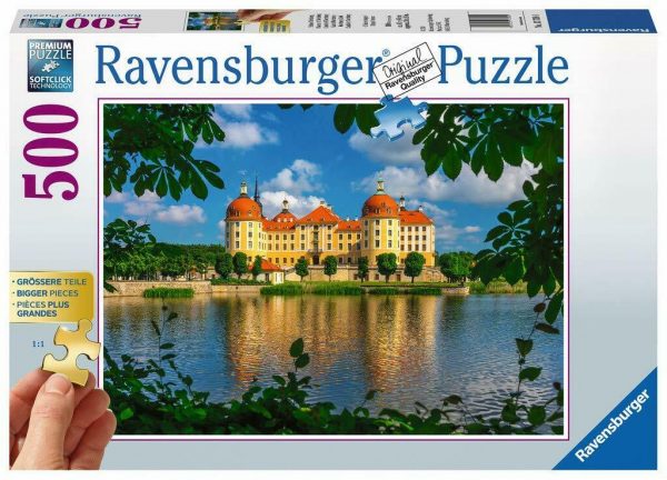 Moritzburg Castle 500 Larger Piece Jigsaw Puzzle - Ravensburger