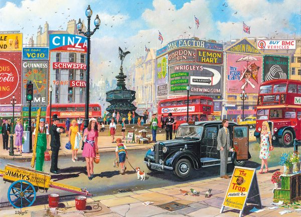Piccadilly London 1000 Piece Jigsaw Puzzle - Gibsons
