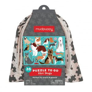 Puzzle to Go - Hot Dogs 36 Piece - Mudpuppy