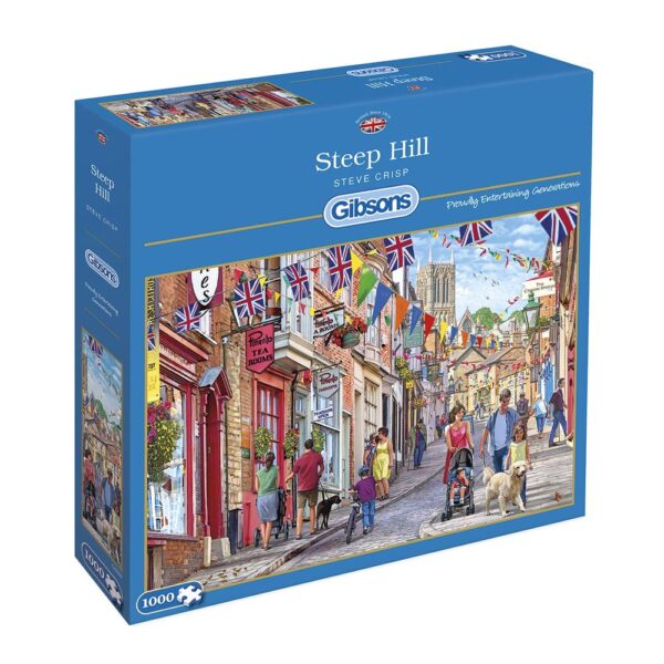 Steep Hill 1000 Piece Puzzle - Gibsons