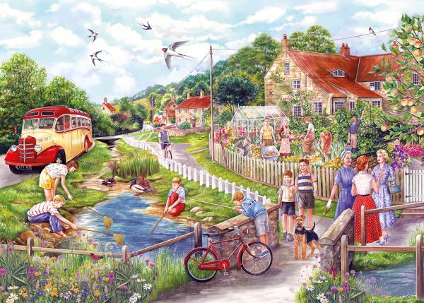 Summer by the Stream 250 XL Piece Jigsaw Puzzle - Gibsons