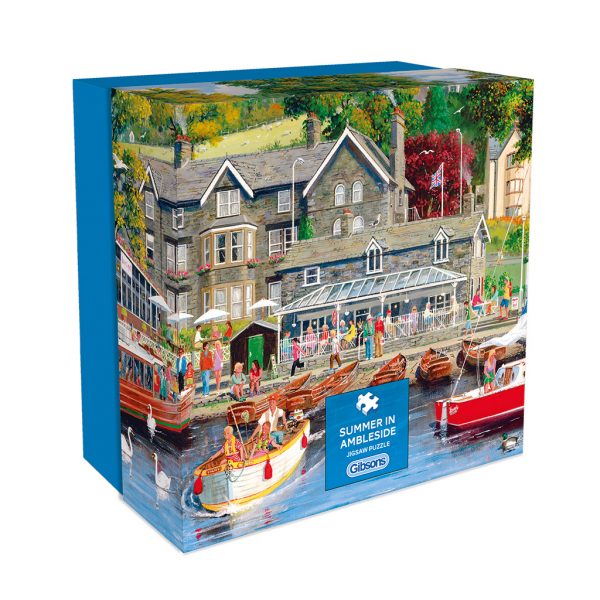 Summer in Ambleside 500 Piece Jigsaw Puzzle - Gibsons