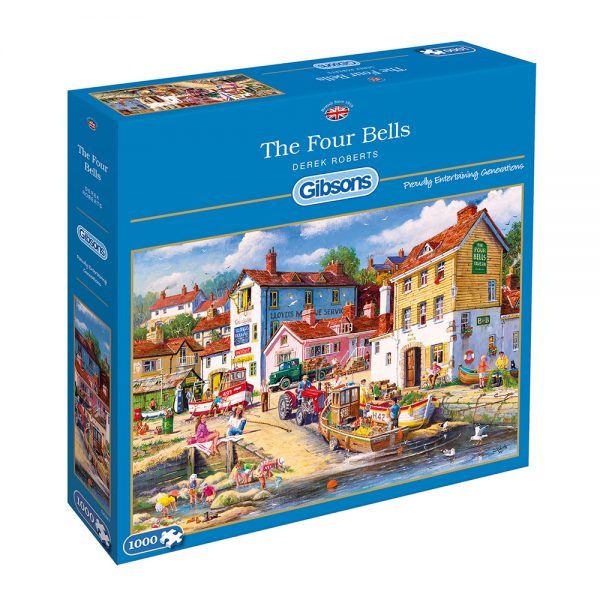 The Four Bells 1000 Piece Jigsaw Puzzle - Gibsons