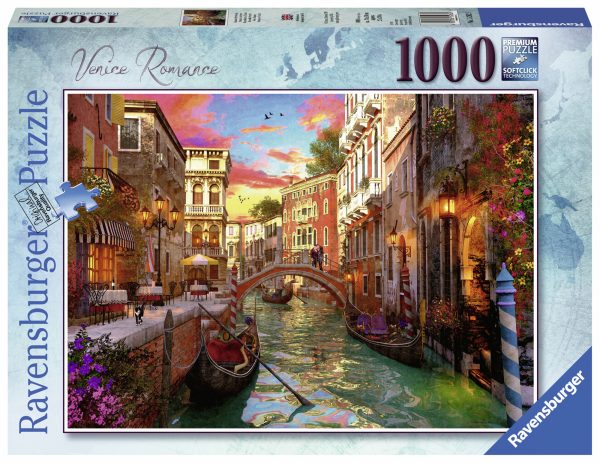 Venice Romance 1000 Piece Jigsaw Puzzle - Ravensburger