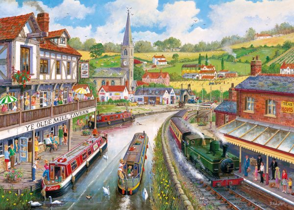 Ye Olde Mill Tavern 500 XL Piece Jigsaw Puzzle - Gibsons