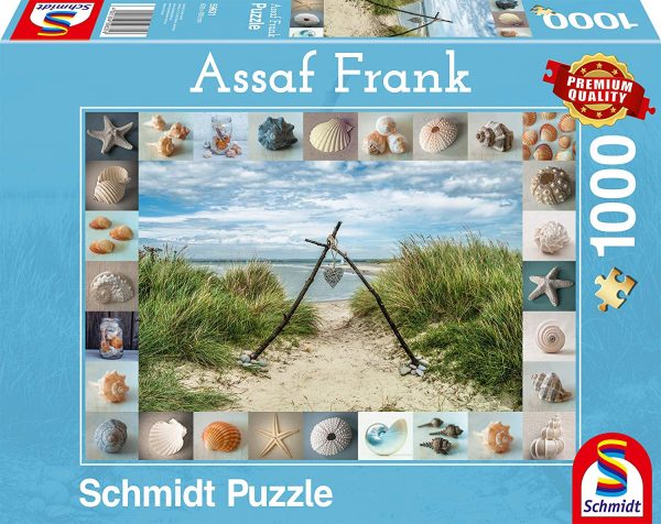 Frank - Seashore Collectibles 1000 Piece Jigsaw Puzzle - Schmidt