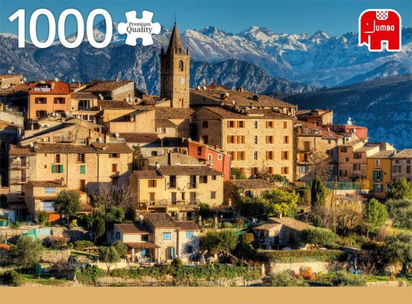 Alps Near De Cote D'Azure 1000 Piece Jigsaw Puzzle - Jumbo