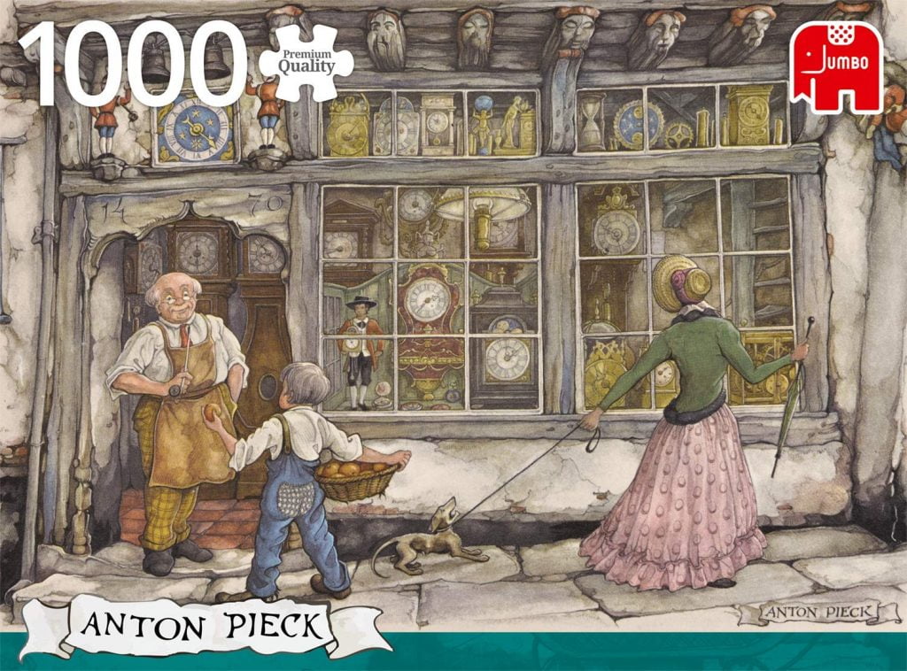 Anton Pieck The Clock Shop 1000 Piece Jigsaw Puzzle Jumbo