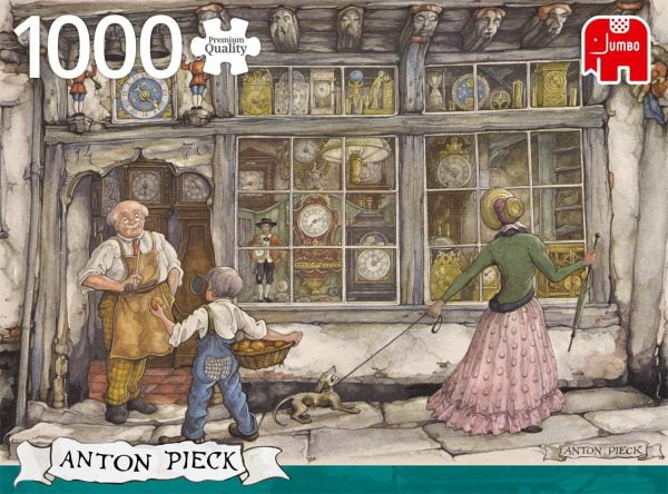 Anton Pieck - The Clock Shop 1000 Piece Jigsaw Puzzle - Jumbo