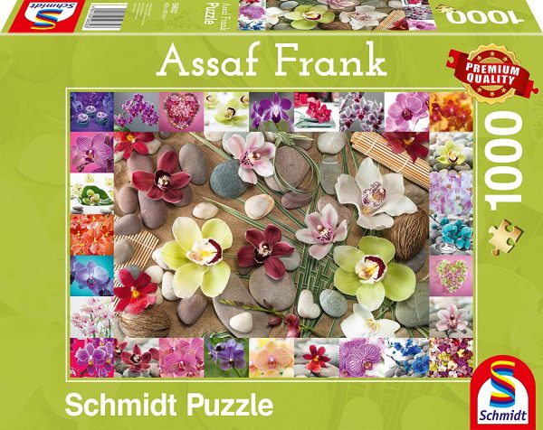 Assaf Frank Orchids 1000 Piece Jigsaw Puzzle - Schmidt