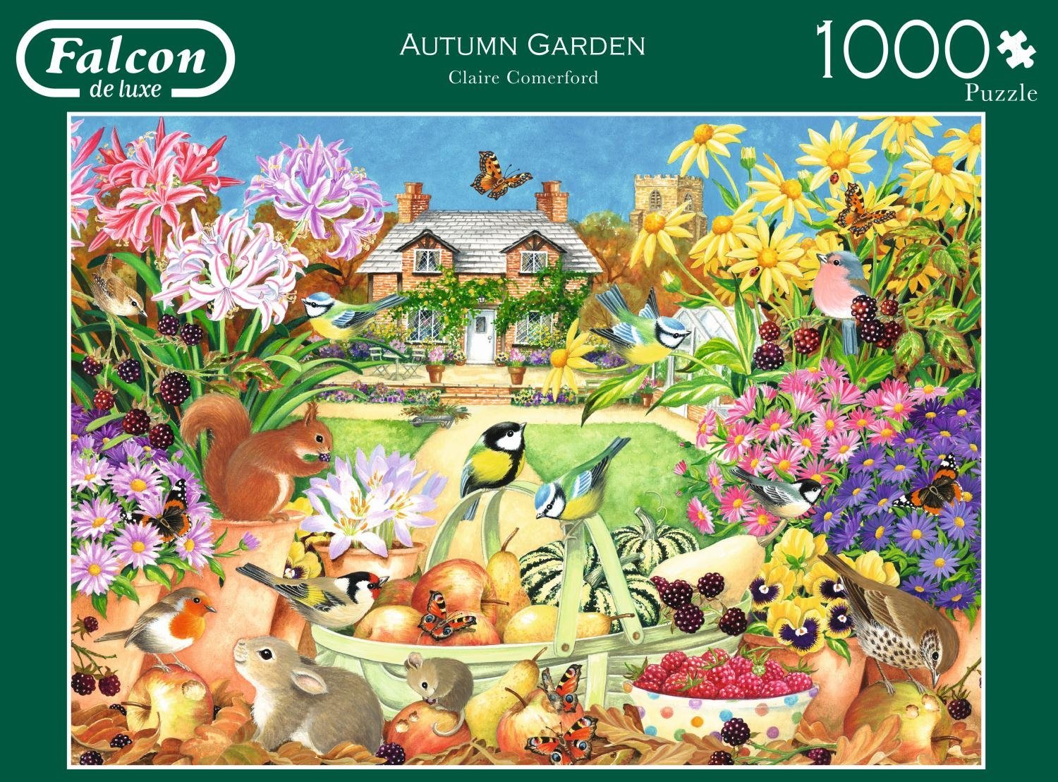 Autumn Garden 1000 Piece Jigsaw Puzzles - Falcon de luxe