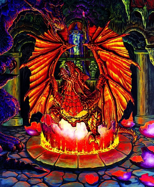 Birth of a Fire Dragon 1000 Piece Jigsaw Puzzle - Sunsout